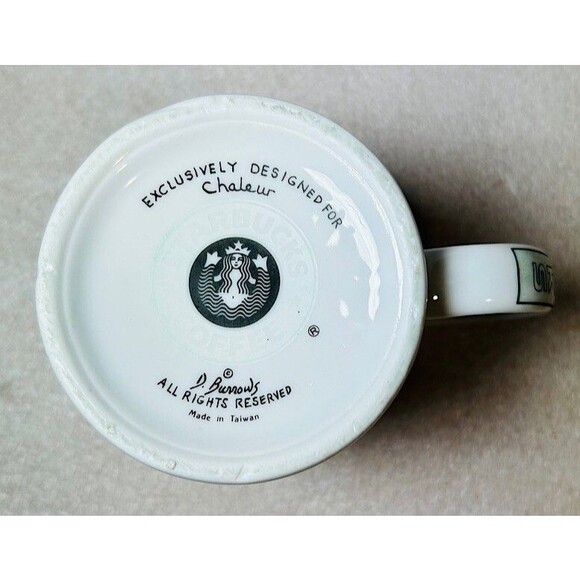 STARBUCKS DINER SERIES Collectible Mug, for Chaleur by D.Burrows - Picture 5 of 6